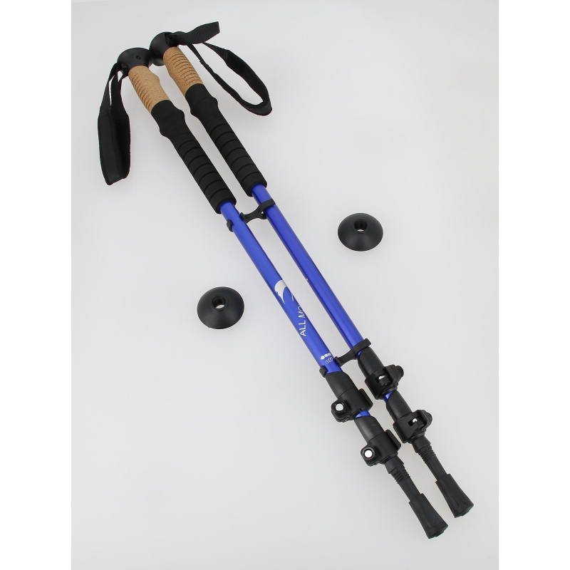 Bâtons de randonnée all mountain bleu - Aulp