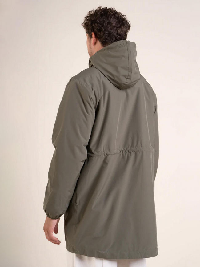 Veste imperméable polaire pompidou kaki - Flotte