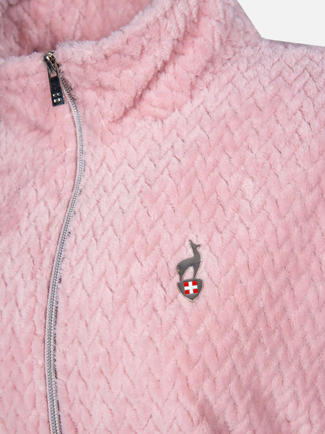 Veste polaire becco rose femme - Aulp