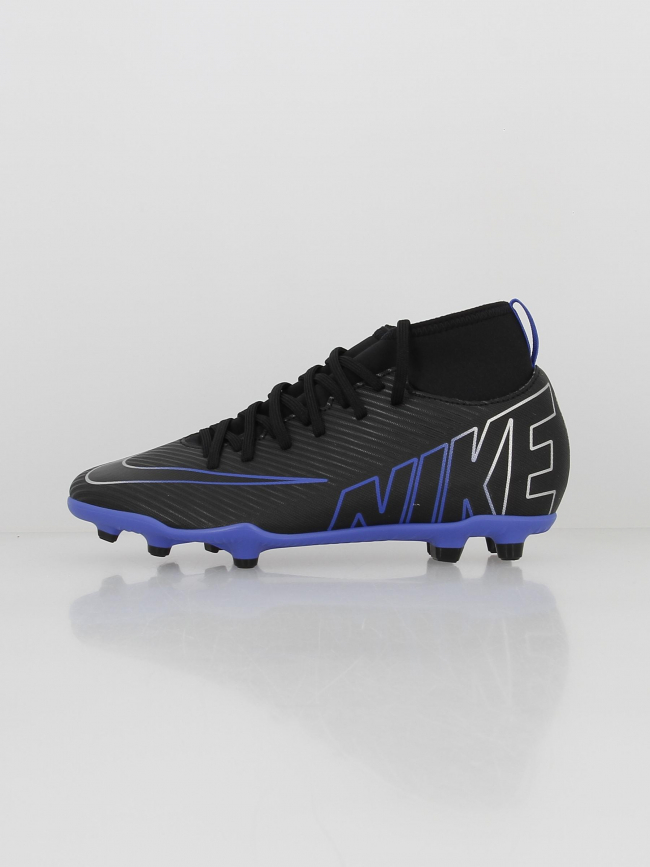 Chaussures de football superfly 9 fg/mg noir enfant - Nike