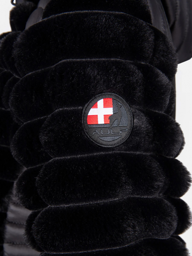 Veste polaire bi-matière notil noir femme - Aulp