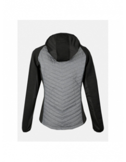 Veste bi-matière aures gris femme - Aulp