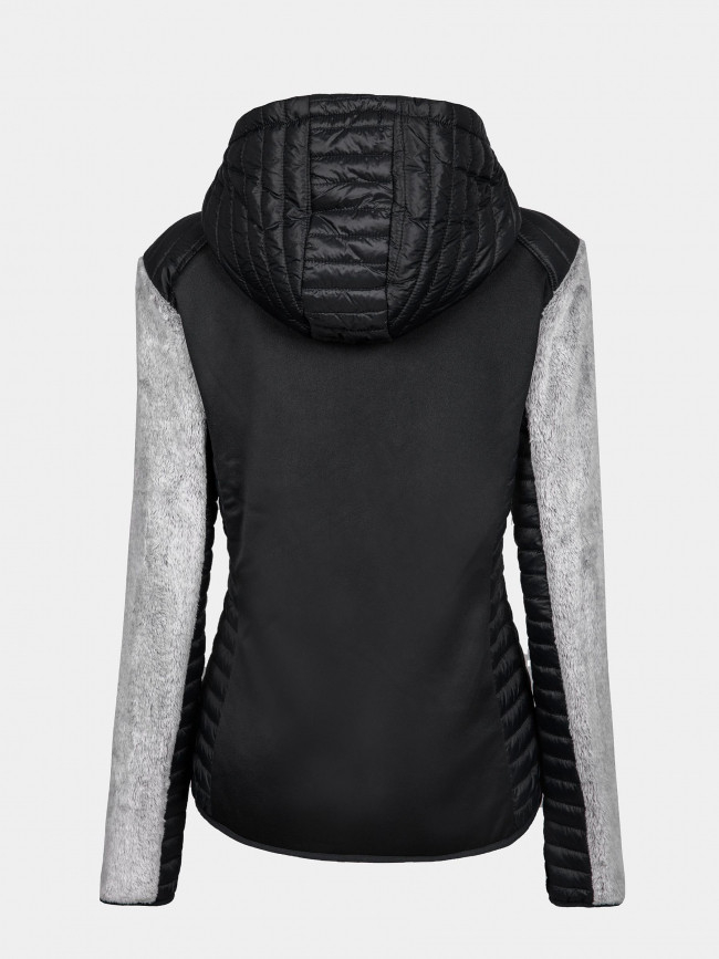 Veste hybride polaire gris femme - Aulp