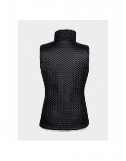 Doudoune sans manche réversible blanc noir femme - Aulp