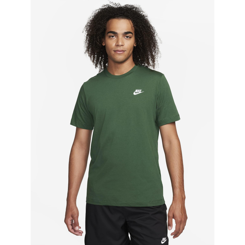 T-shirt sportswear club vert homme - Nike