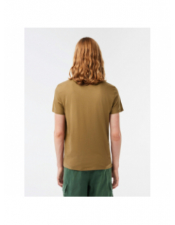 T-shirt core essential marron homme - Lacoste