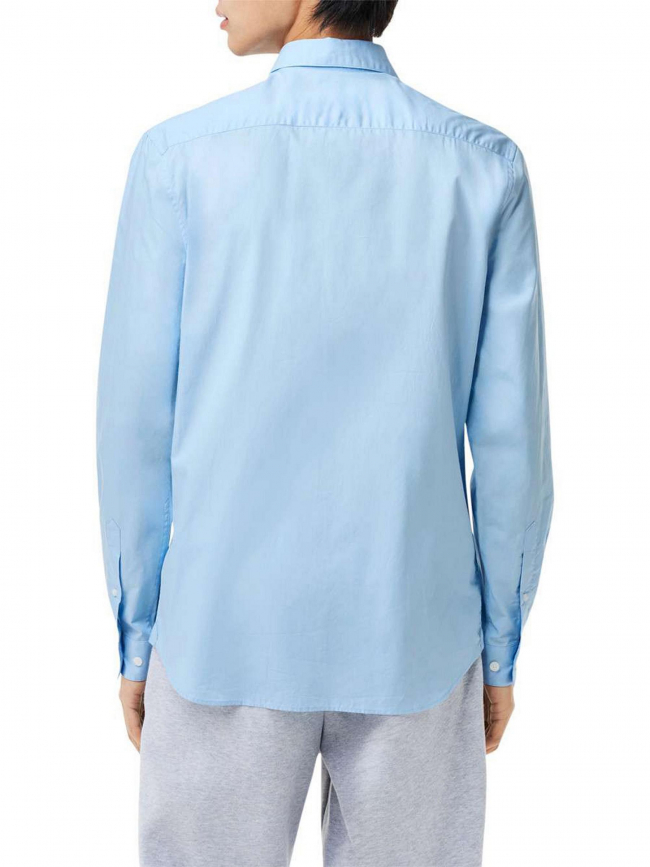 Chemise manches longues core essential bleu homme - Lacoste