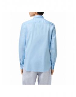 Chemise manches longues core essential bleu homme - Lacoste
