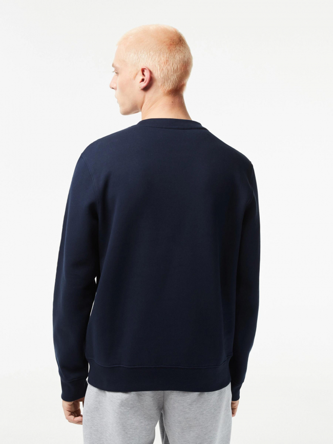 Sweatshirt core graphics bleu marine homme - Lacoste