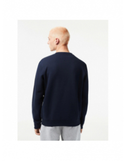 Sweatshirt core graphics bleu marine homme - Lacoste