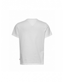 T-shirt regular script blanc femme - Tommy Jeans