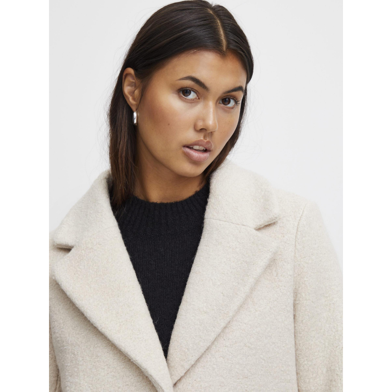 Manteau Ichi Vetements Manteau Ichi Femme Taille 40 Coton Multicolore