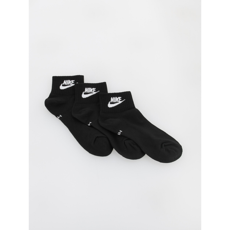 Pack 3 paires de chaussettes nsw everyday noir - Nike