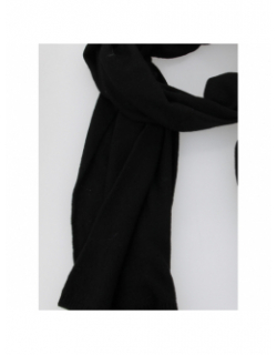 Écharpe laine debbie noir femme - Pieces
