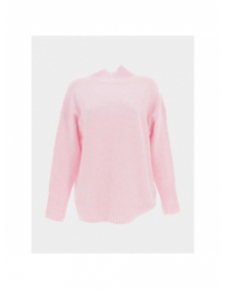 Pull col montant gabriel rose femme - Only