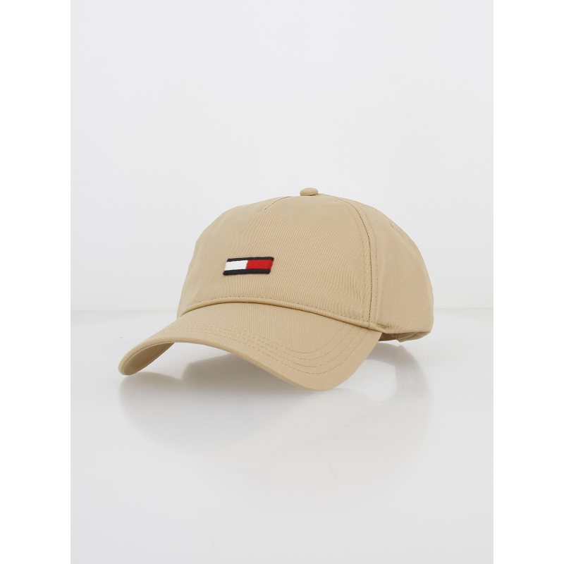 Casquette elongated flag beige - Tommy Jeans