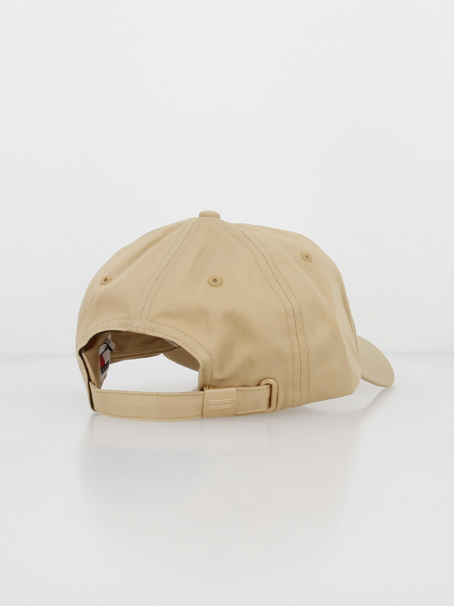 Casquette elongated flag beige - Tommy Jeans | wimod