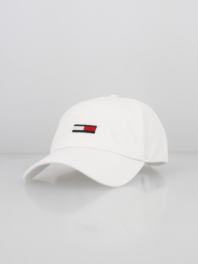 Casquette elongated flag blanc - Tommy Jeans