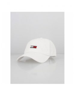 Casquette elongated flag blanc - Tommy Jeans