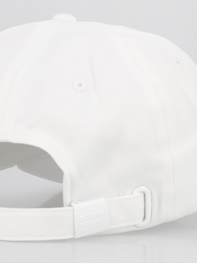 Casquette BOSS Femme - Velours Côtelé, Logo B Brodé, Couleur Open White118, 100% Polyester