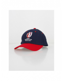 Casquette coupe du monde de rugby 2023 bleu rouge - Holiprom