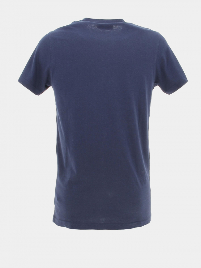 T-shirt trouble bleu marine homme - Deeluxe