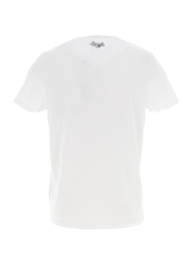 T-shirt uni logo rouge blanc homme - Von Dutch