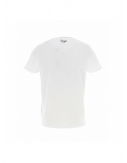 T-shirt uni logo rouge blanc homme - Von Dutch