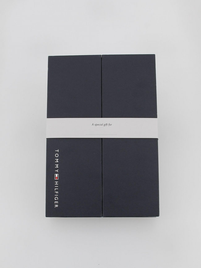 Coffret 5 paires de chaussettes logo bleu homme - Tommy Hilfiger