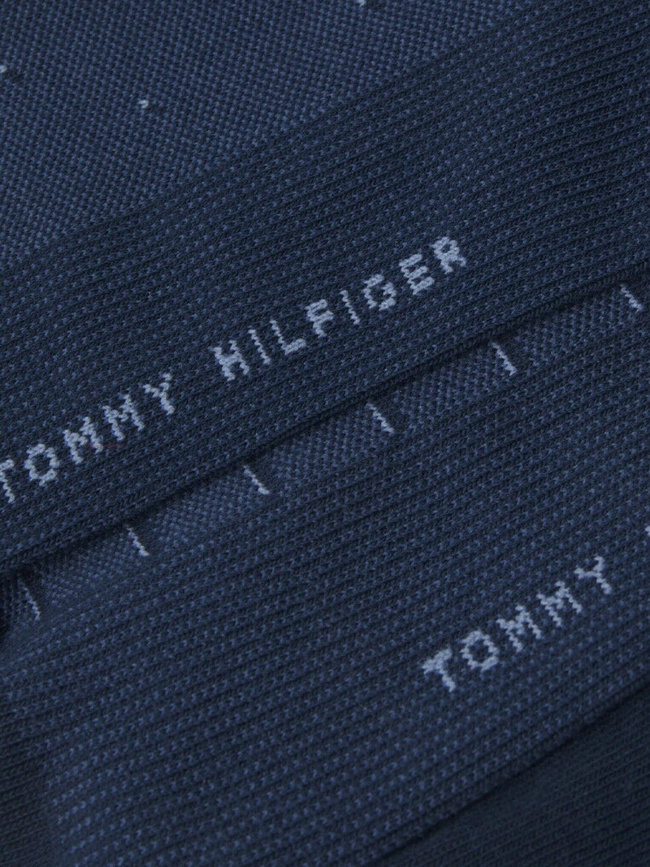 Coffret 5 paires de chaussettes logo bleu homme - Tommy Hilfiger