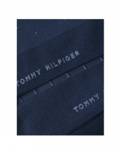Coffret 5 paires de chaussettes logo bleu homme - Tommy Hilfiger