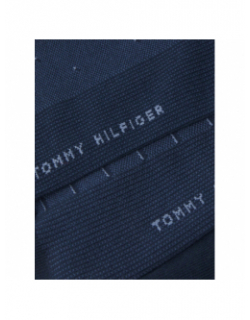 Coffret 5 paires de chaussettes logo bleu homme - Tommy Hilfiger