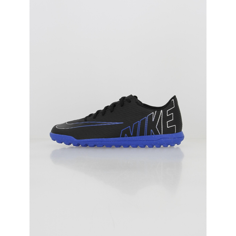 Chaussures de football vapor 15 TF noir bleu homme - Nike