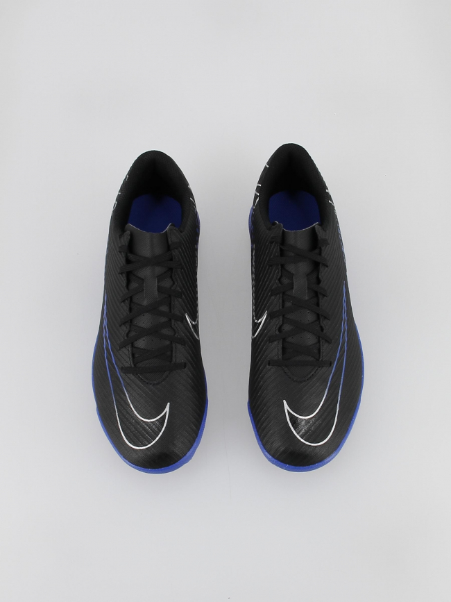 Chaussures de football vapor 15 TF noir bleu homme - Nike