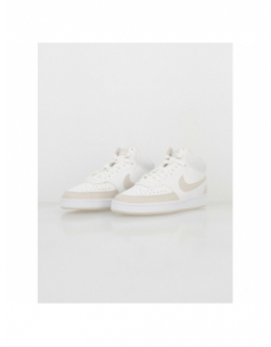 Baskets montantes court vision blanc femme - Nike