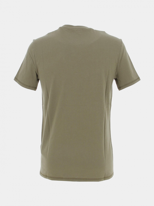 T-shirt aidy éco kaki homme - Guess