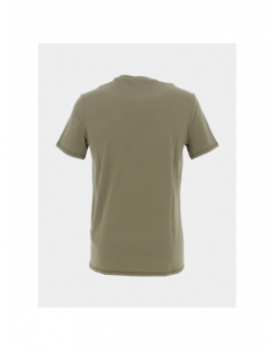 T-shirt aidy éco kaki homme - Guess