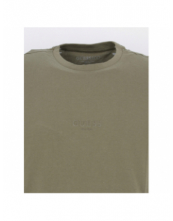 T-shirt aidy éco kaki homme - Guess