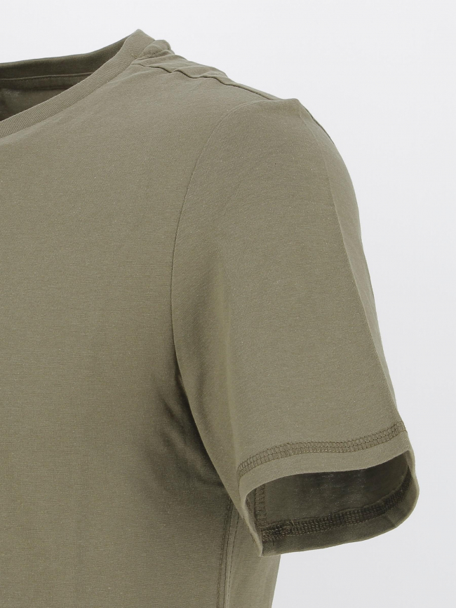 T-shirt aidy éco kaki homme - Guess