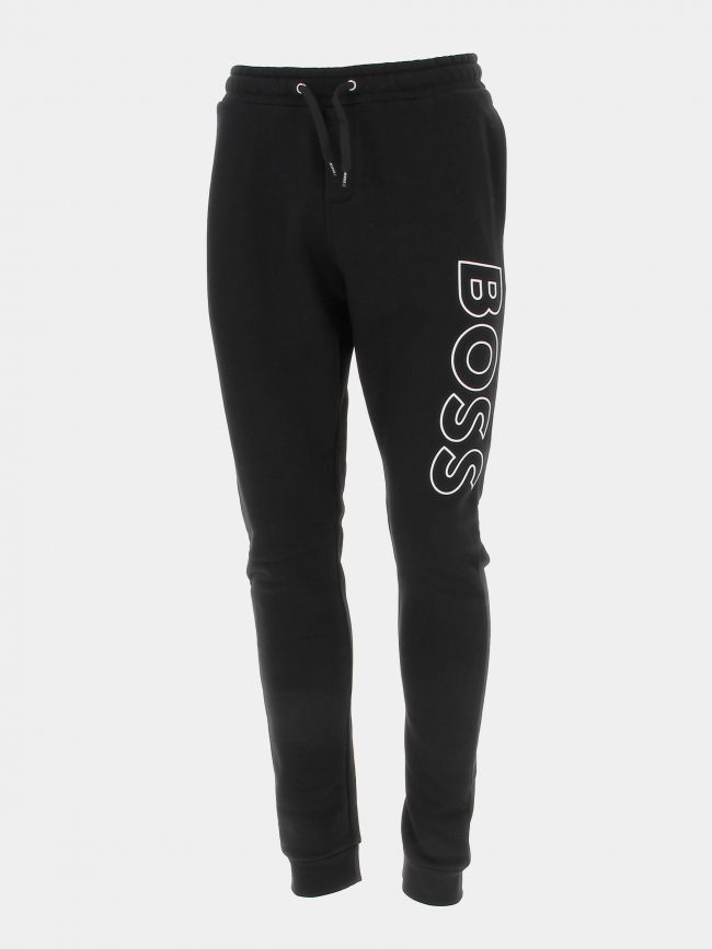 Jogging logo vertical noir garçon - Boss