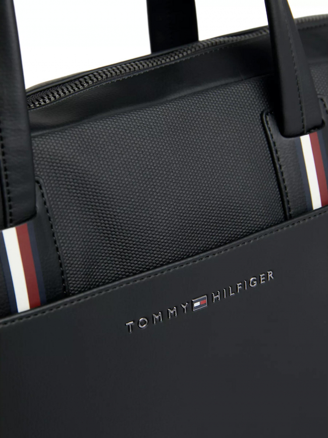Sacoche ordinateur corporate noir - Tommy Hilfiger