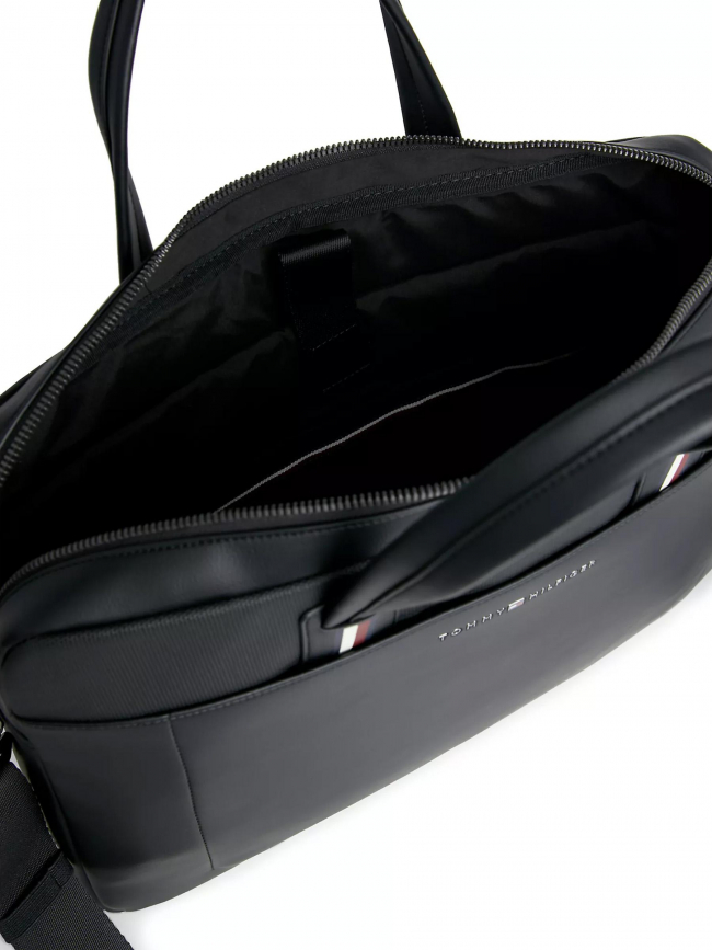 Sacoche ordinateur corporate noir - Tommy Hilfiger