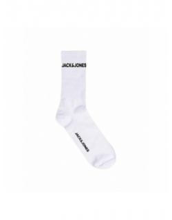 Pack 5 paires de chaussettes basic blanc homme - Jack & Jones