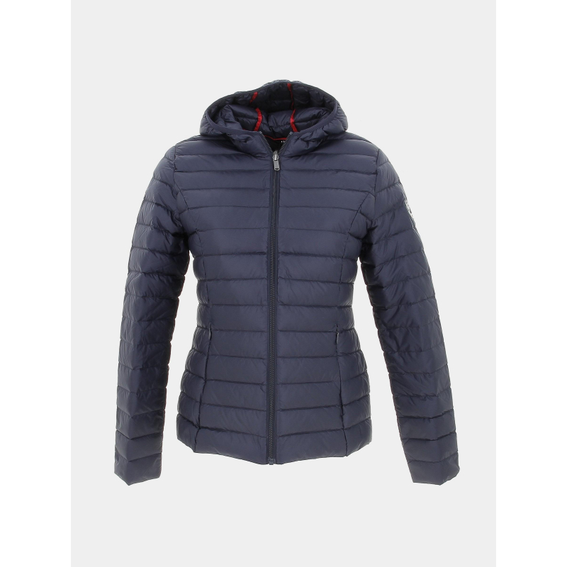 Doudoune légère duvet à capuche chloé bleu marine femme - Jott