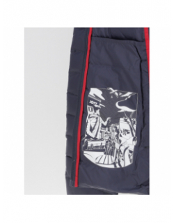 Doudoune légère duvet à capuche chloé bleu marine femme - Jott