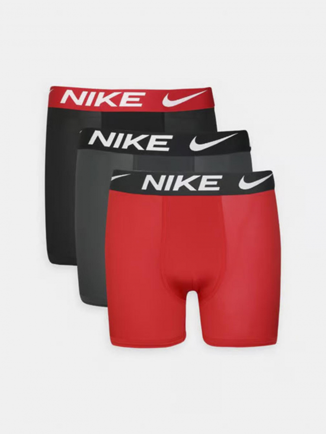 Pack 3 boxers everyday brief noir rouge garçon - Nike
