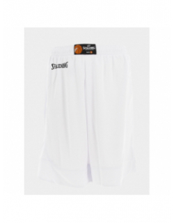 Short de basketball hustle blanc enfant - Spalding