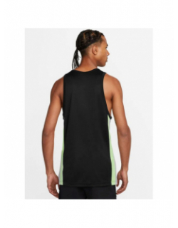 Maillot de basketball icon vert gris noir homme - Nike