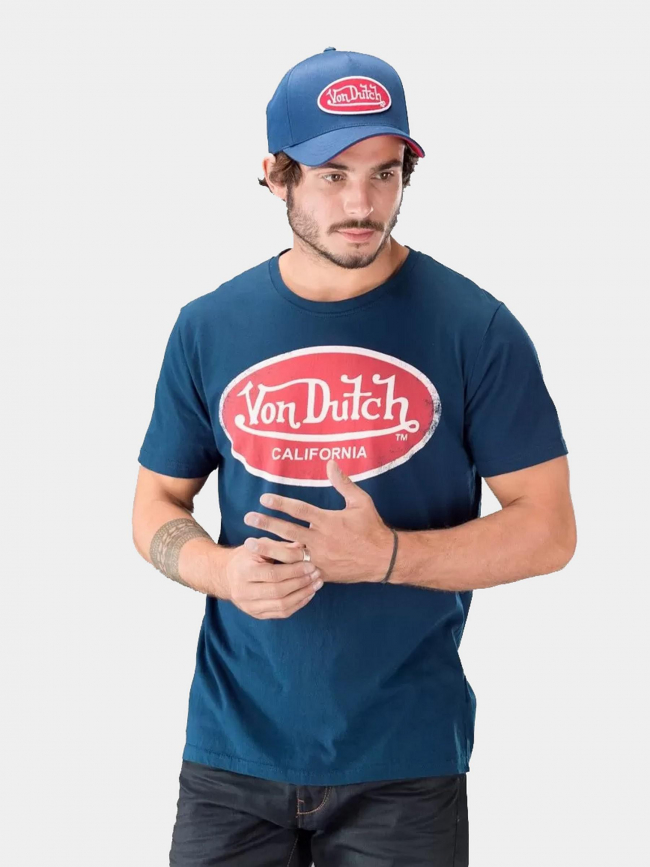 T-shirt logo von dutch bleu homme - Von Dutch