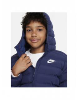 Doudoune courte sportswear uni bleu marine enfant - Nike